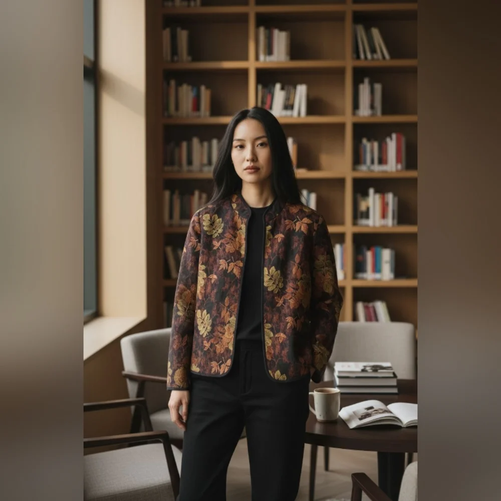 Serengeti Floral Blazer - Multicolor